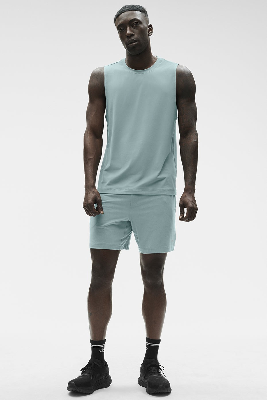 Conquer Muscle Tank - Desert Sage