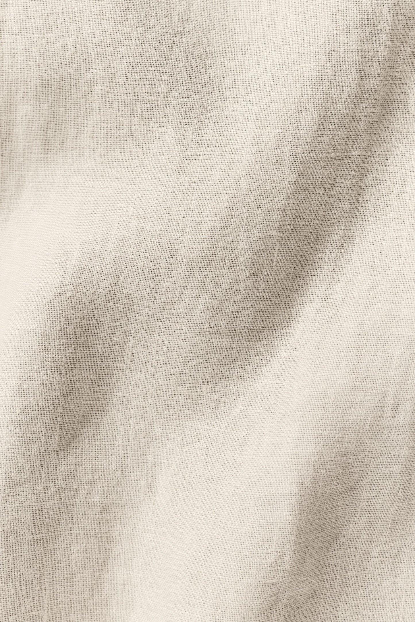 Linen Days Short Sleeve Button Up - Bone