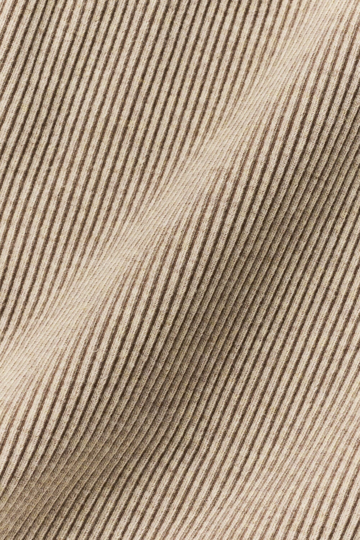 Seamless Two Tone Rib Jacket - Gravel Heather