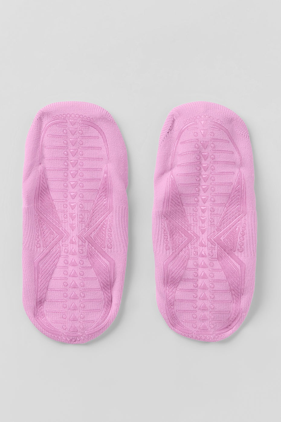 Women's Pivot Barre Sock - Candy Heart Pink