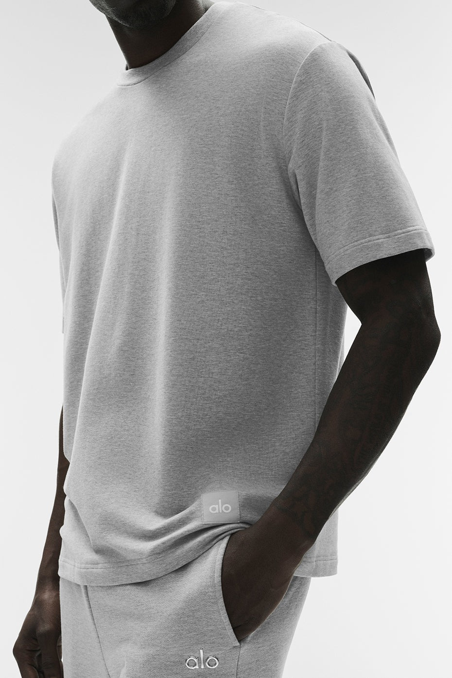 Double Take Short Sleeve - Athletic Heather Grey