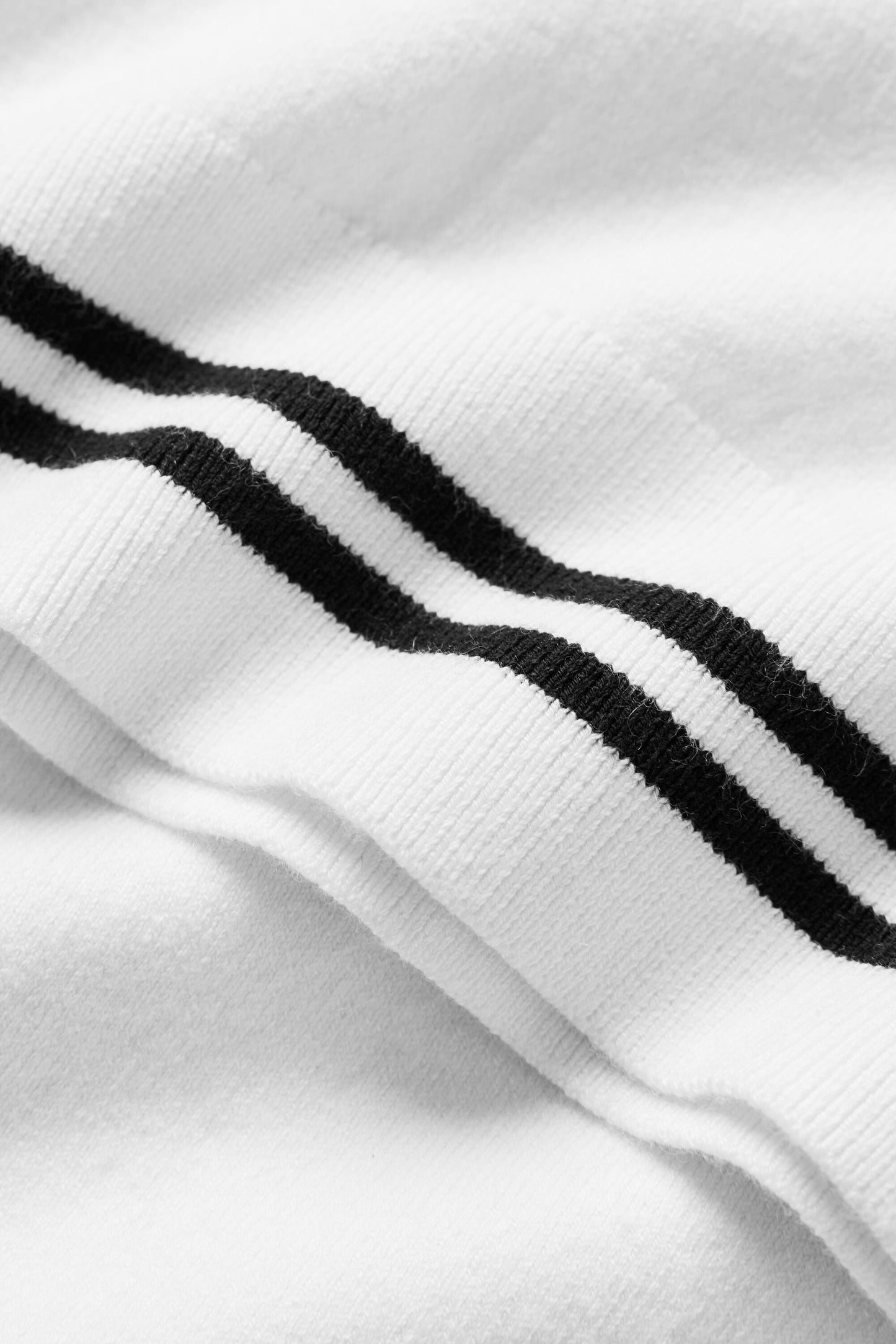 Cotton Cashmere My Serve Short Sleeve - White/Black