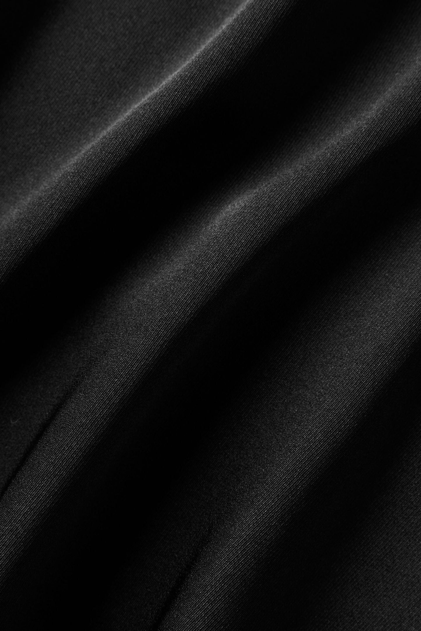 Silk Blend Radiance Dress - Black