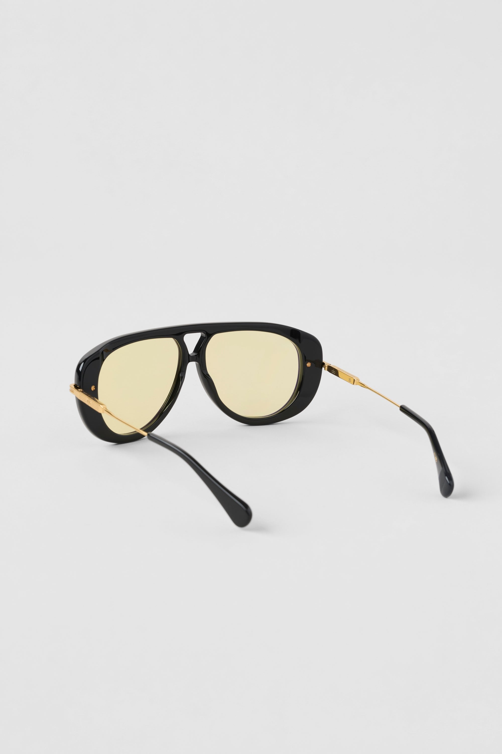 ALO Aviator Sunglasses - Black/Yellow