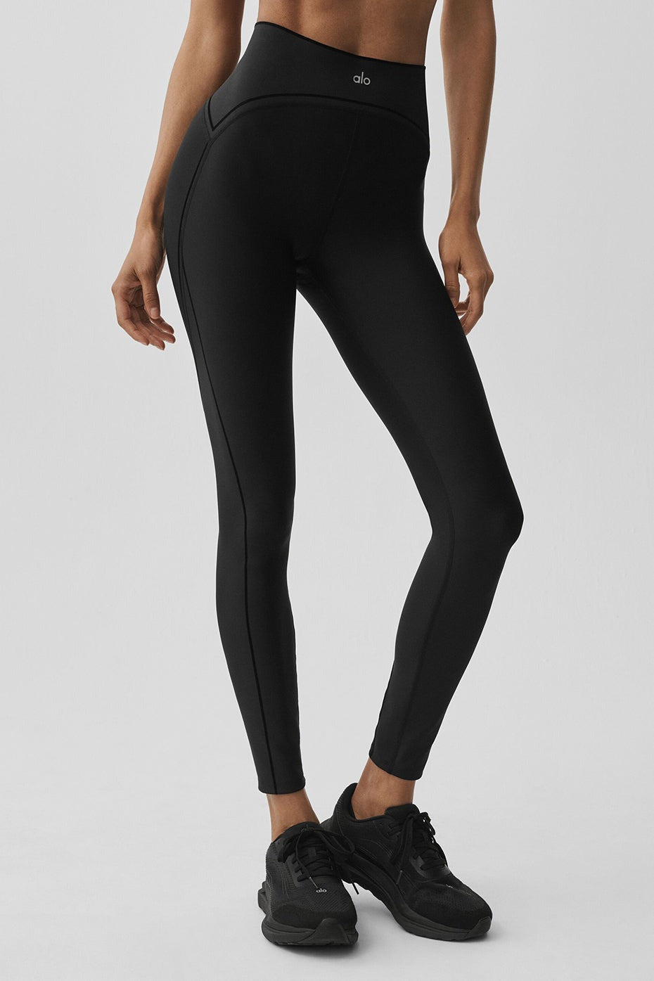 Airlift High-Waist Top-Notch Legging - Black