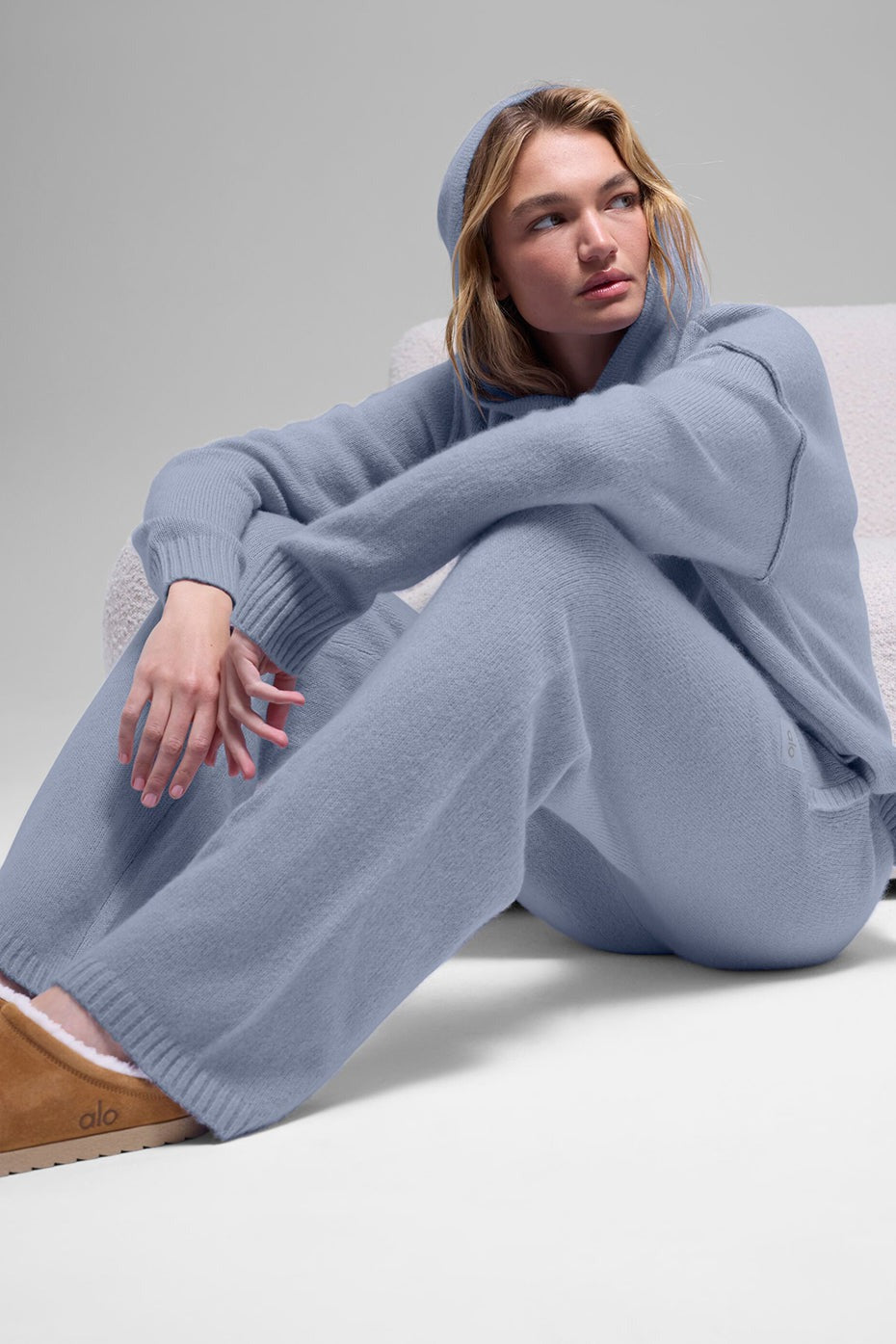 Wool Cashmere New Class Sweatpant - Winter Frost