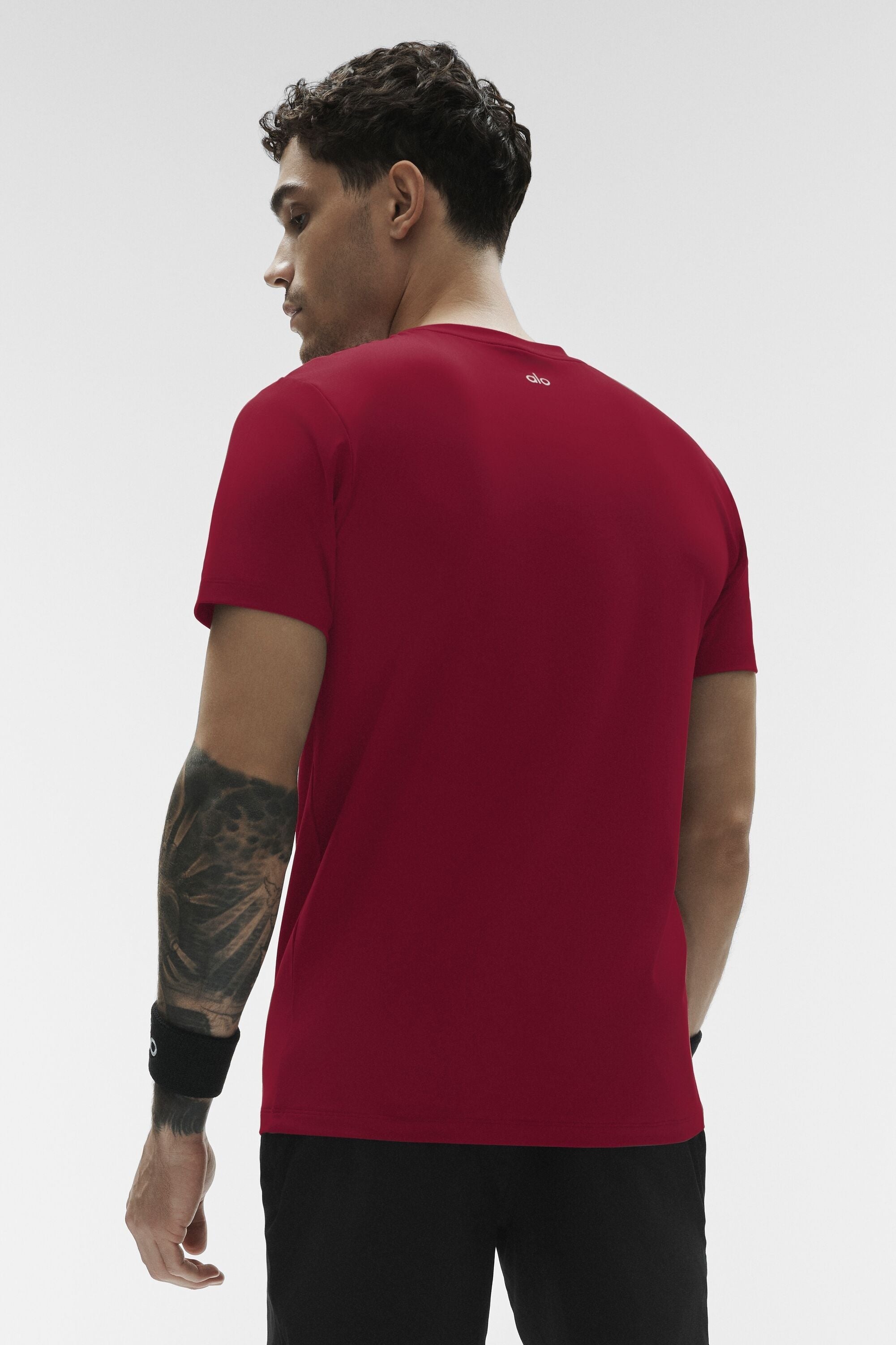 Conquer Reform Crewneck Short Sleeve - Garnet