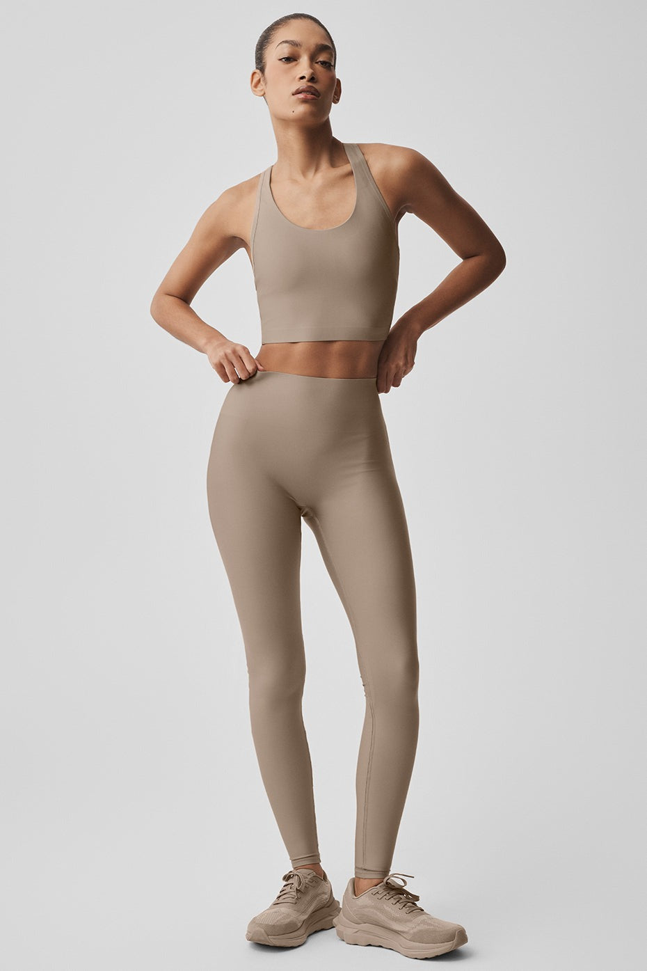 Airlift High-Waist Sleek Legging - Gravel