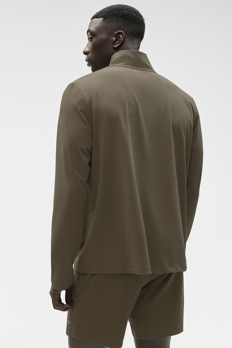Conquer 1/4 Zip Reform Long Sleeve - Olive Tree