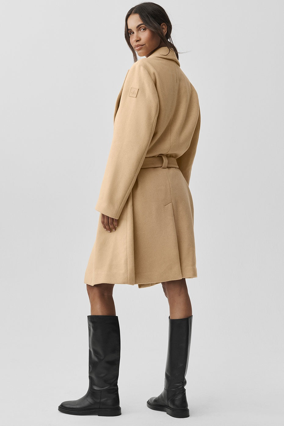Wool Gameday Overcoat - Camel