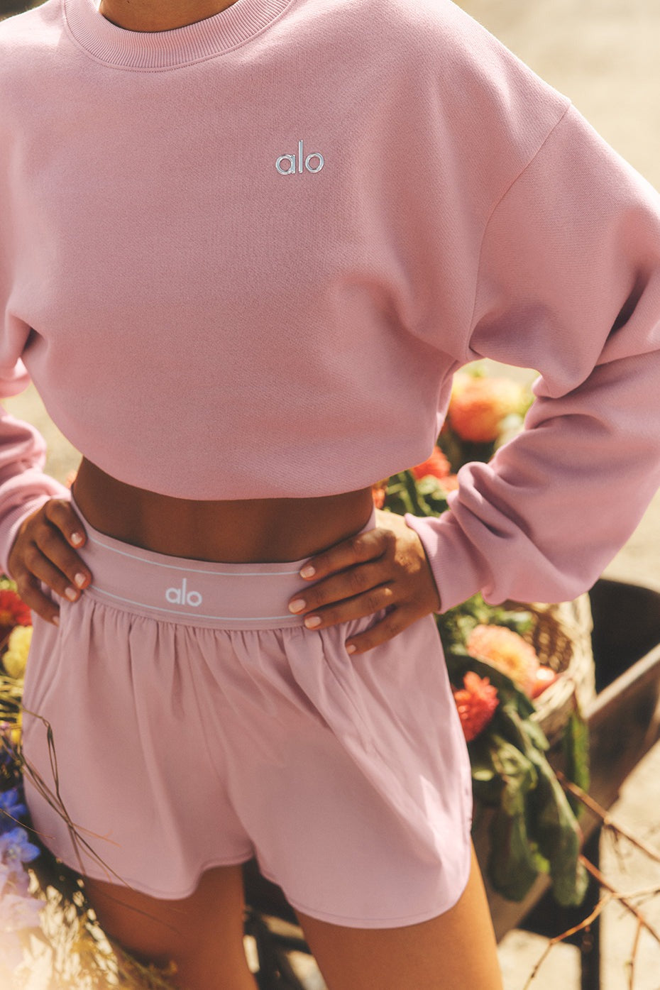 Match Point Short - Vintage Pink