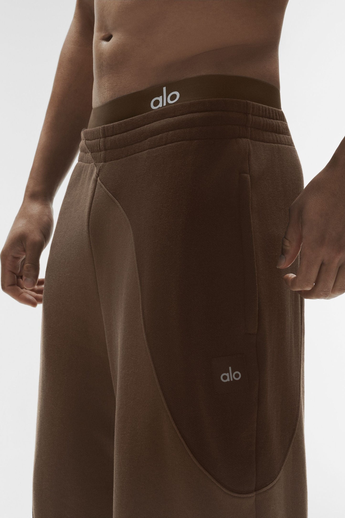 Make Waves Sweatpant - Espresso Tonal