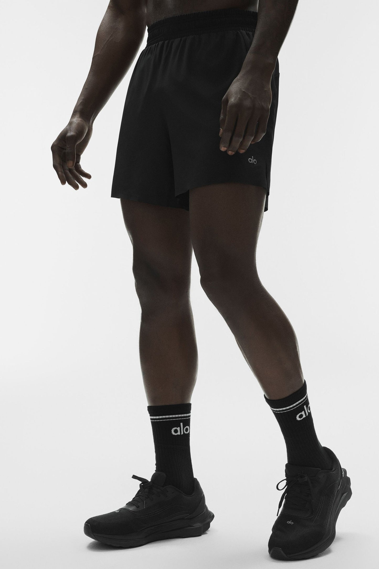 5" Adapt Running Short - Black