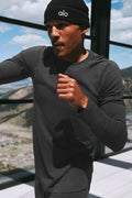 ALO Vapor Crewneck Long Sleeve - Anthracite