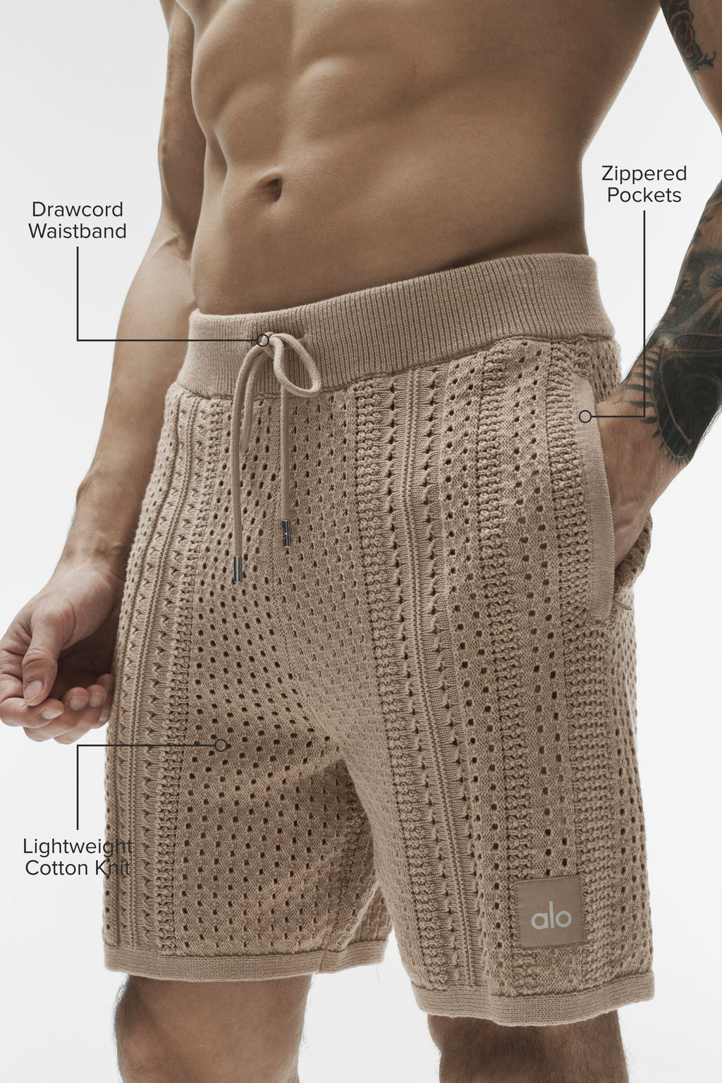 7" Coastline Knit Short - Gravel