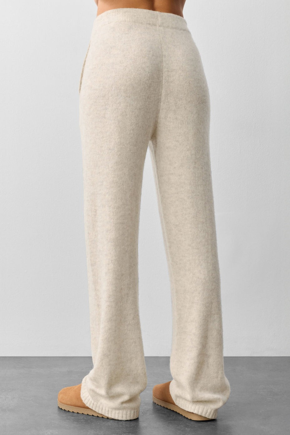 Wool Cashmere New Class Sweatpant - Oatmeal Heather