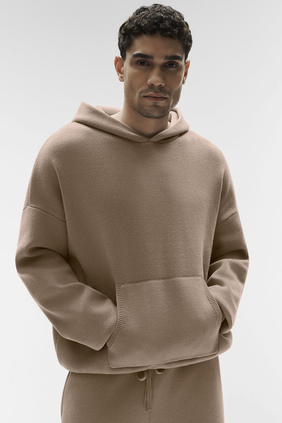 Scholar Hooded Sweater - Gravel