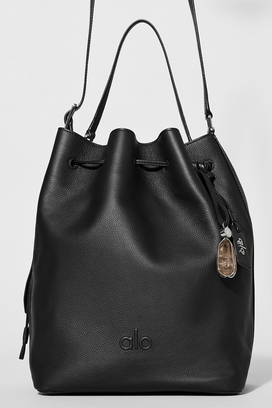 ALO Balance Bucket - Black Leather