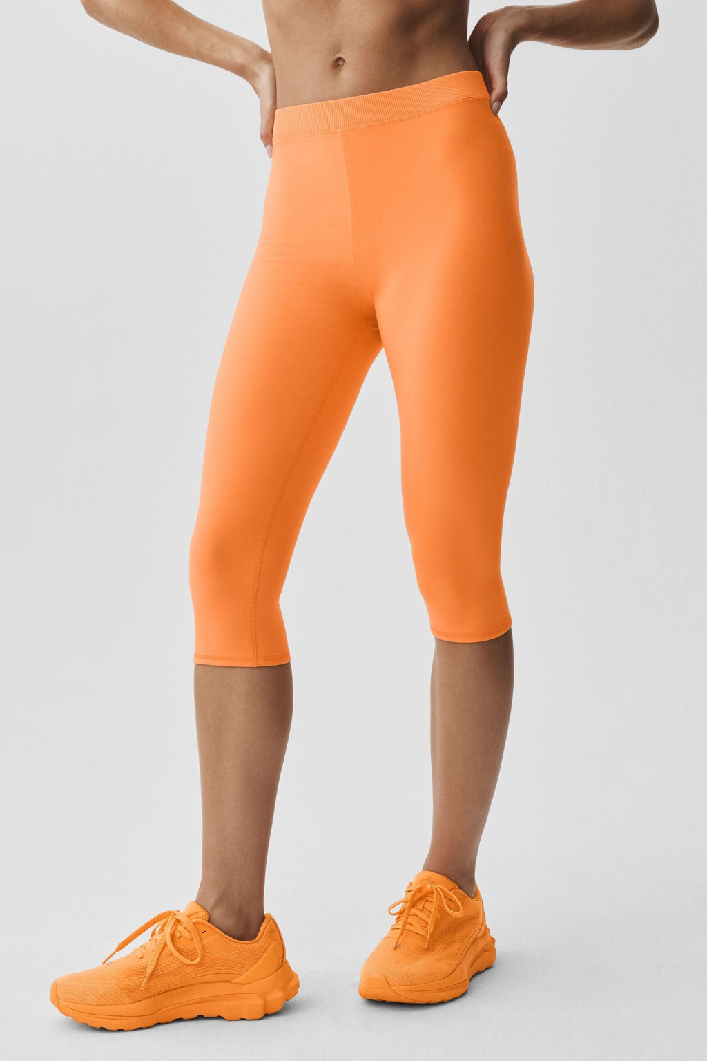 Alosoft High-Waist Iconic 90's Capri - Satsuma Breeze