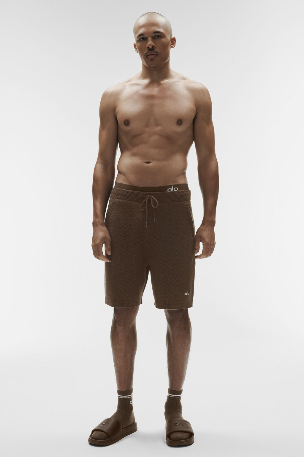 7" Sports Club Sweater Knit Short - Espresso
