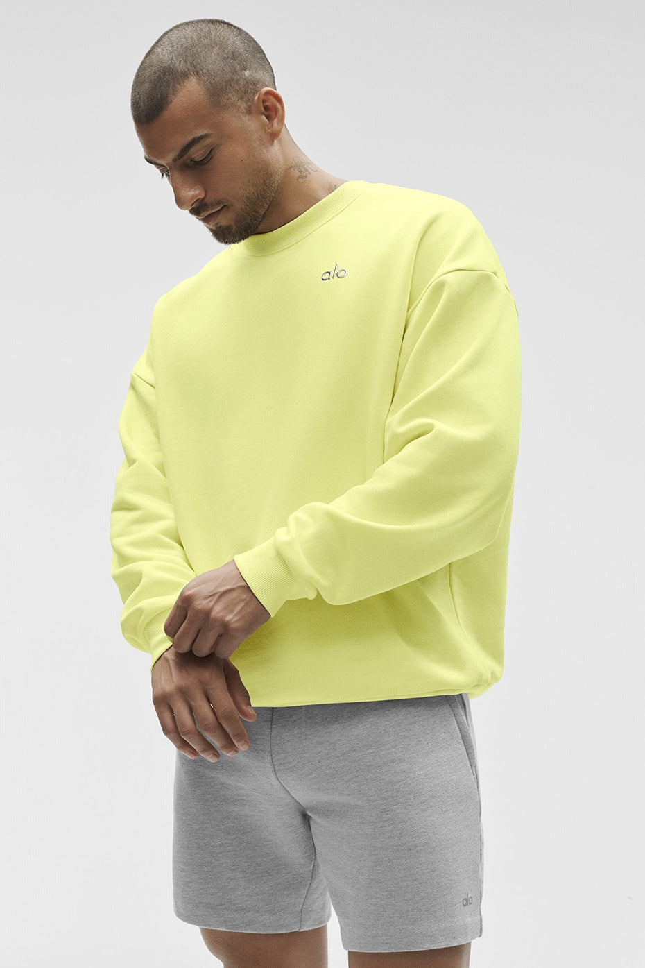 Accolade Crew Neck Pullover - Sunshine