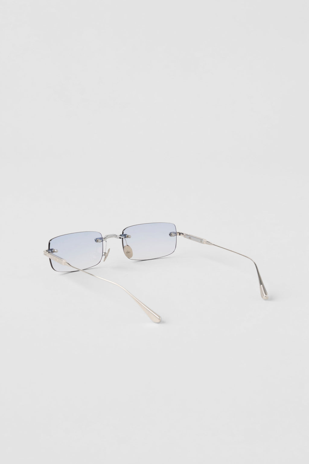 ALO Wire Frame Sunglasses - Chrome/Blue Gradient