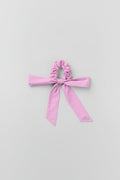 Love Knots Tie Scrunchie - Candy Heart Pink