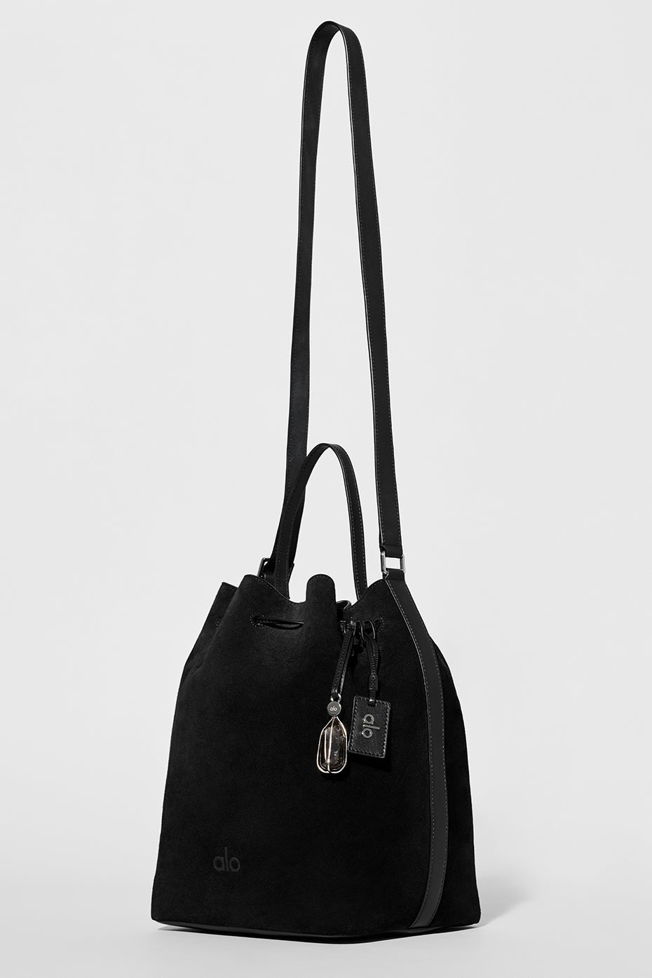 ALO Balance Bucket - Black Suede