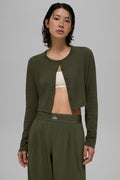 Supernatural Sweater Cardigan - Green Olive