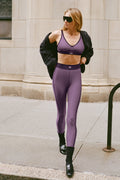 Airlift High-Waist 7/8 Line Up Legging - Plum Kiss
