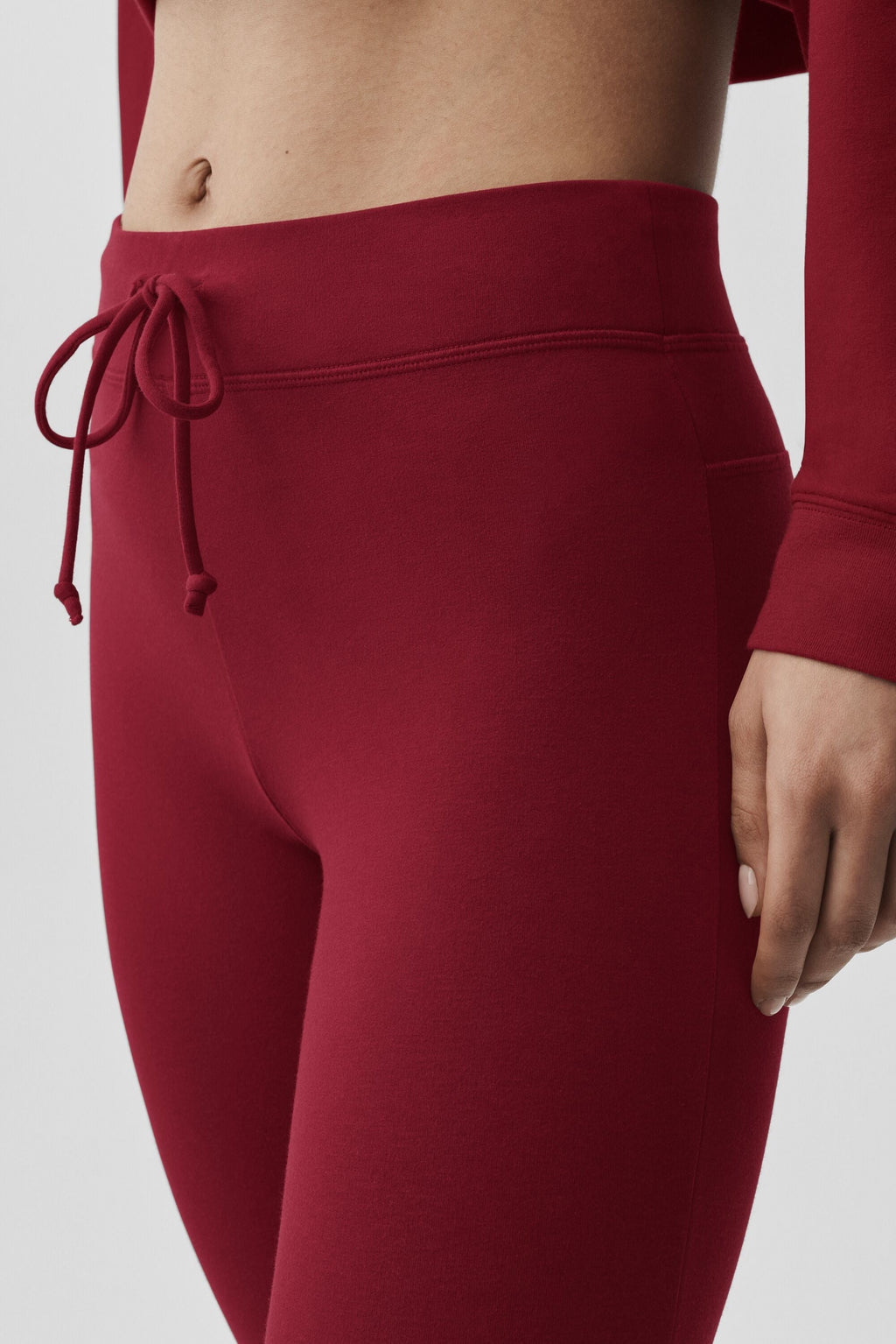 Sway Bootcut Sweatpant - Summer Romance Red