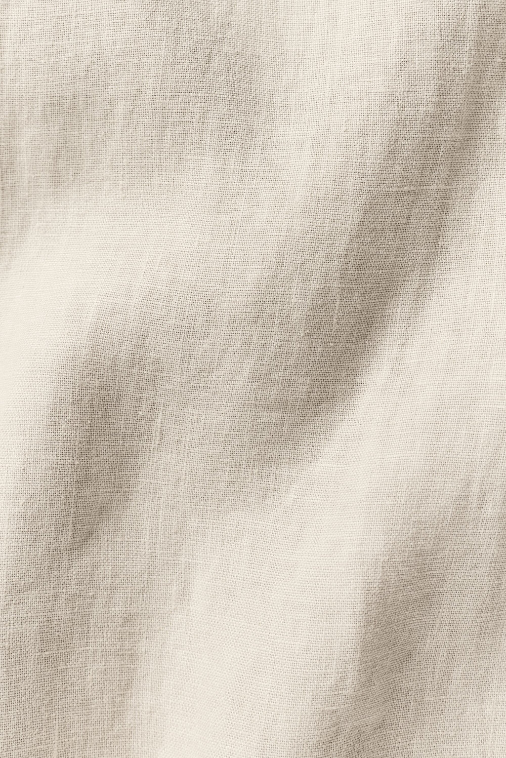 Linen Days Short Sleeve Button Up - Bone