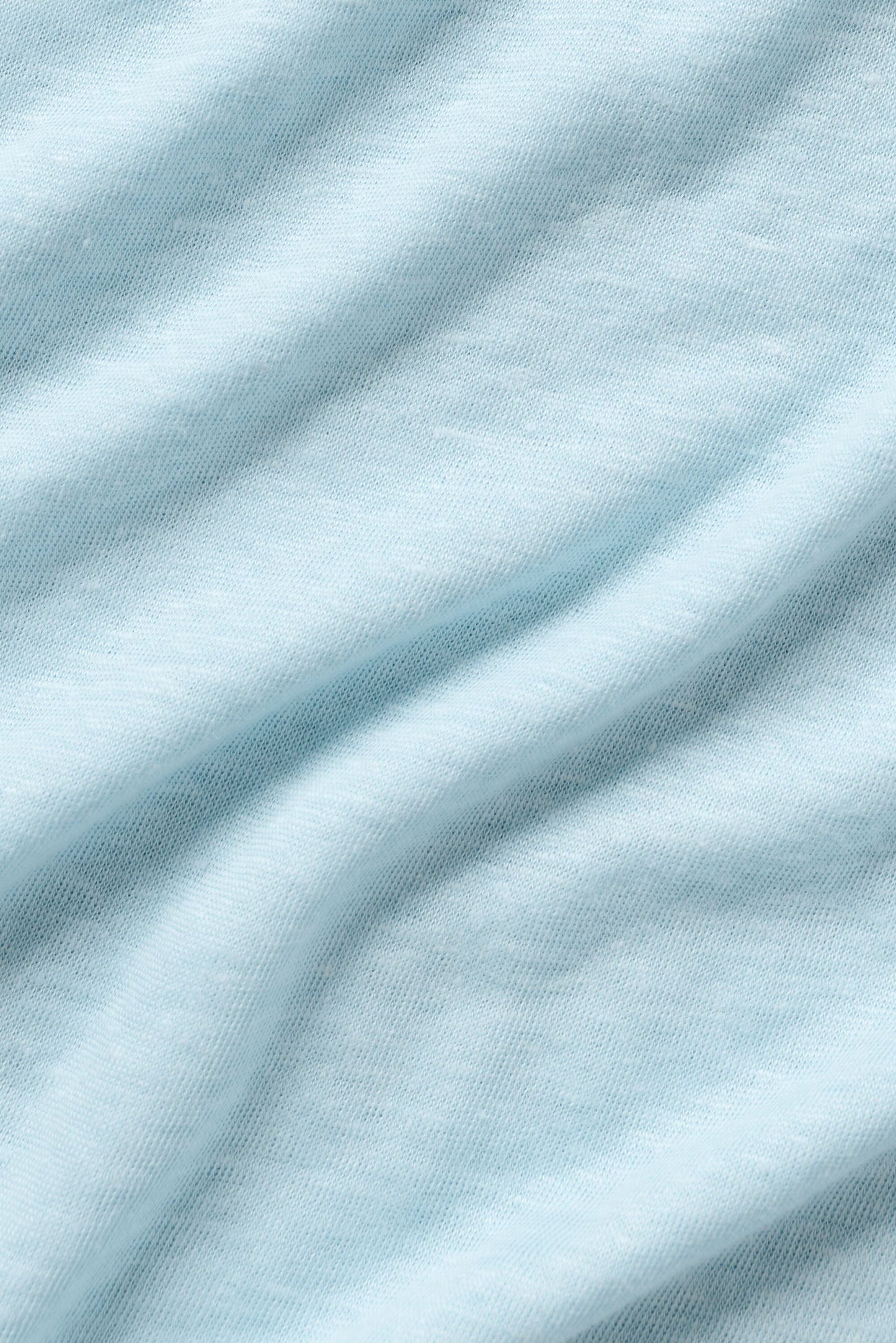 Linen Jersey Coastal Short Sleeve Tee - Seaside Blue
