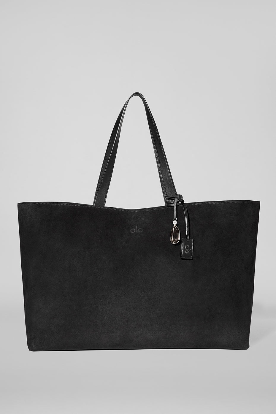 ALO Tranquility Tote - Black Suede