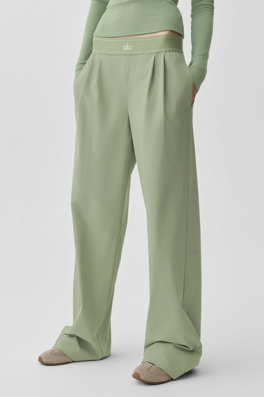 Suit Up Trouser (Long) - Dune Grass
