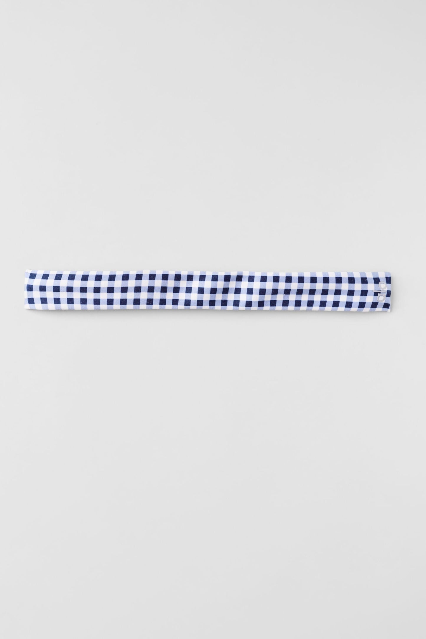 Gingham Airlift So Smooth Headband - Navy Gingham