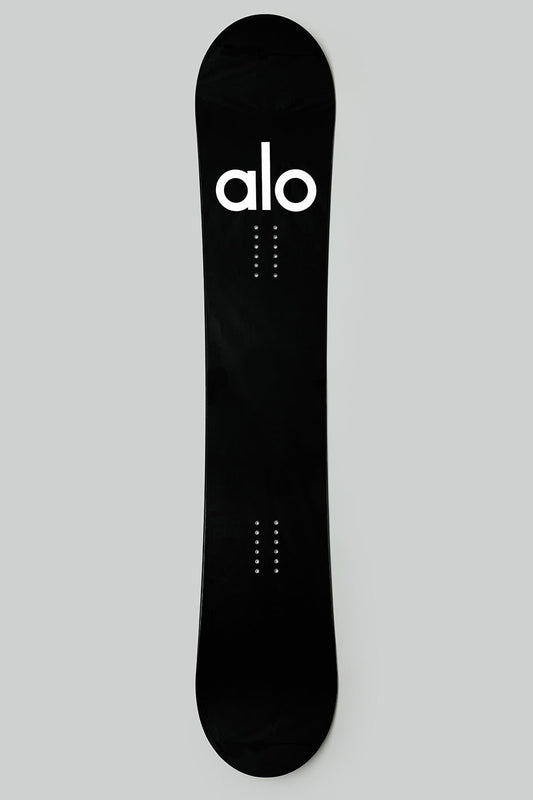 ALO Glacier Snowboard - Black/Black
