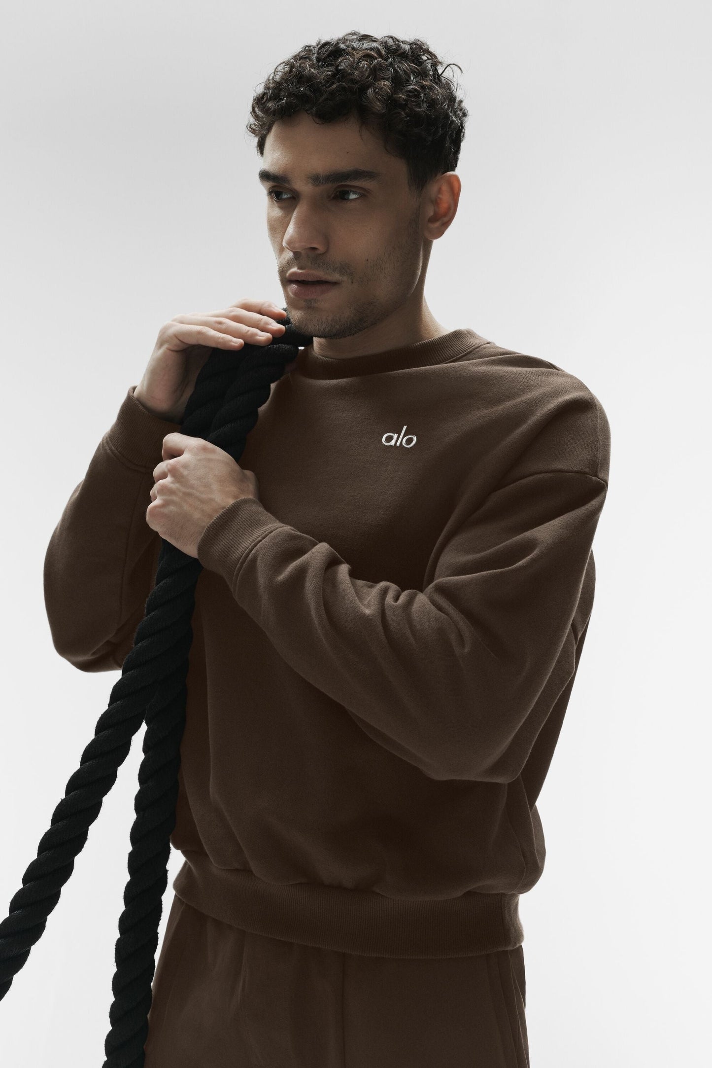 Accolade Crew Neck Pullover - Espresso