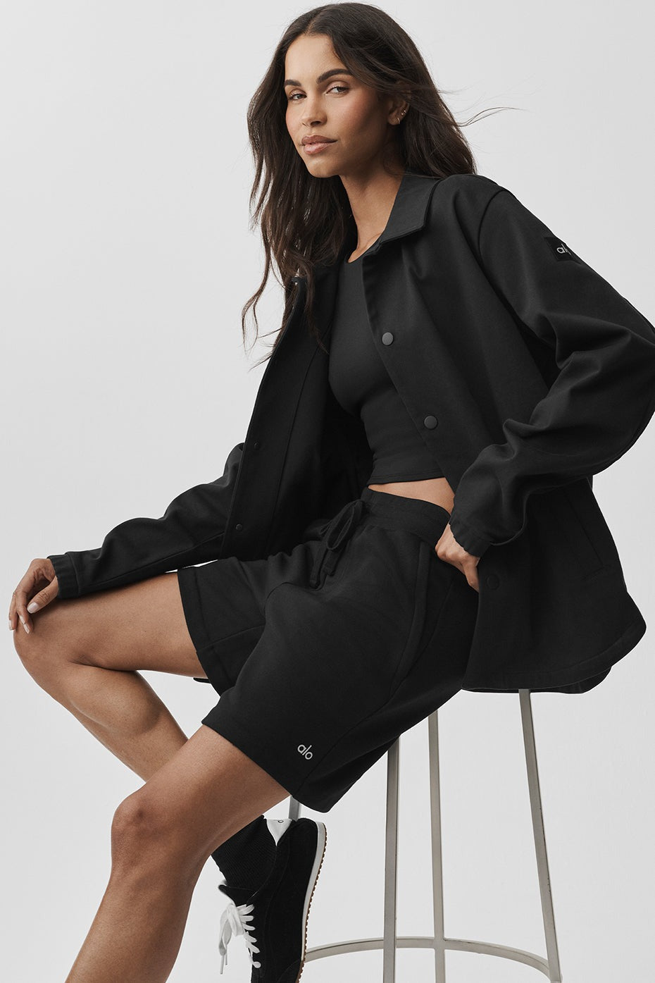 Edition Sueded Jacket - Black