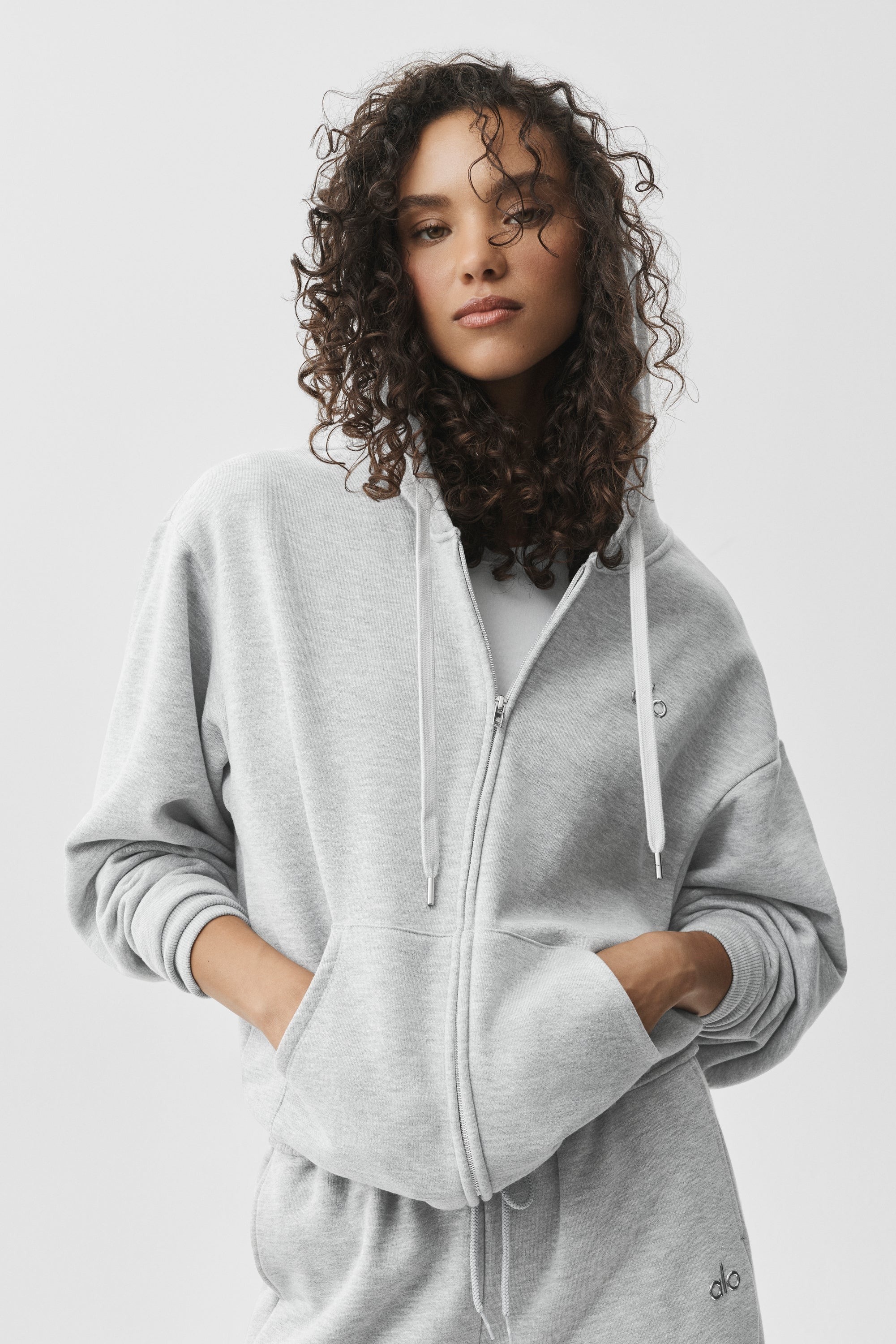 Accolade Full Zip Hoodie - Athletic Heather Grey