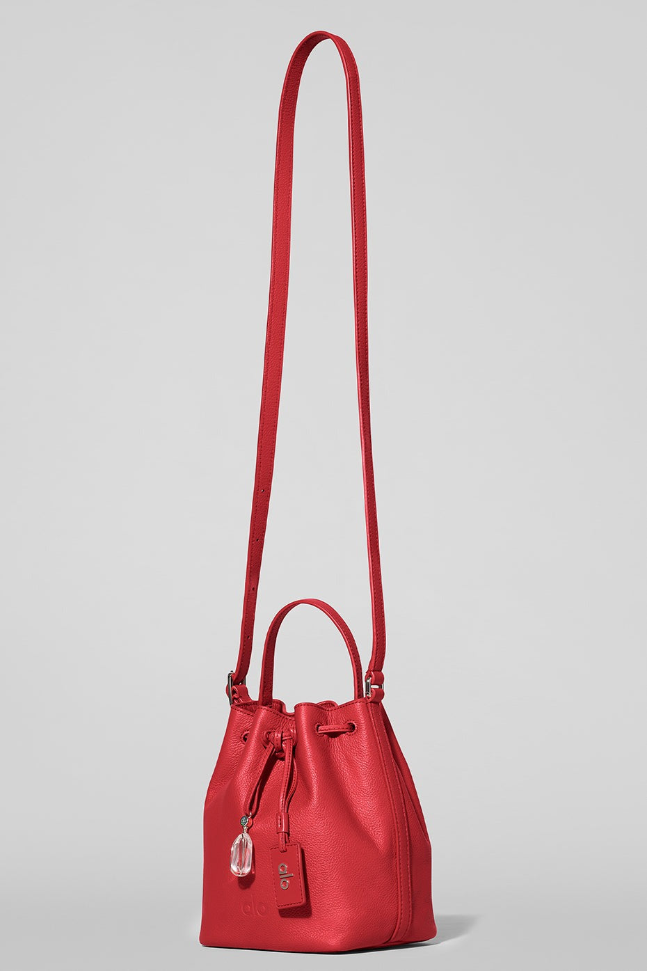 ALO Mini Balance - Bright Red Leather