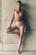 Airlift High-Waist 7/8 Fine Line Legging - Vintage Pink