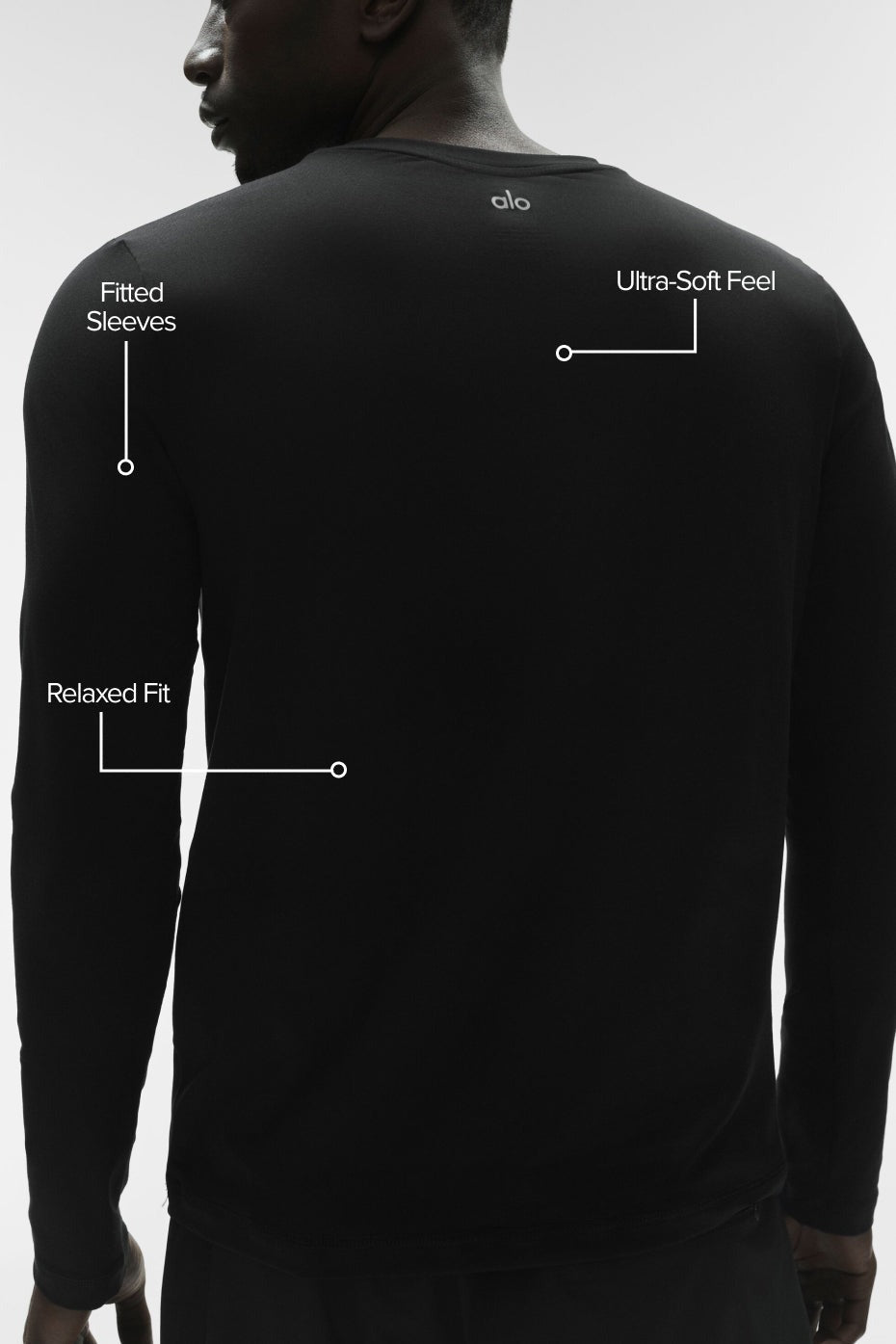 Conquer Reform Crewneck Long Sleeve - Black
