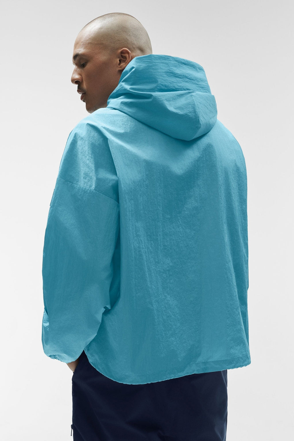 Axis Hooded Pullover - Blue Breeze