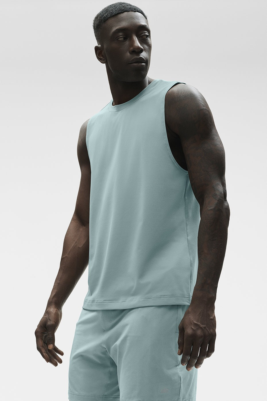Conquer Muscle Tank - Desert Sage
