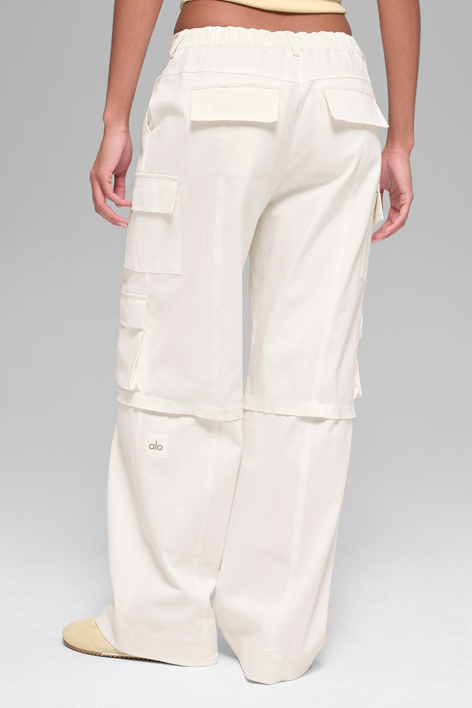 Mid-Rise Scout Cargo Pant - Ivory