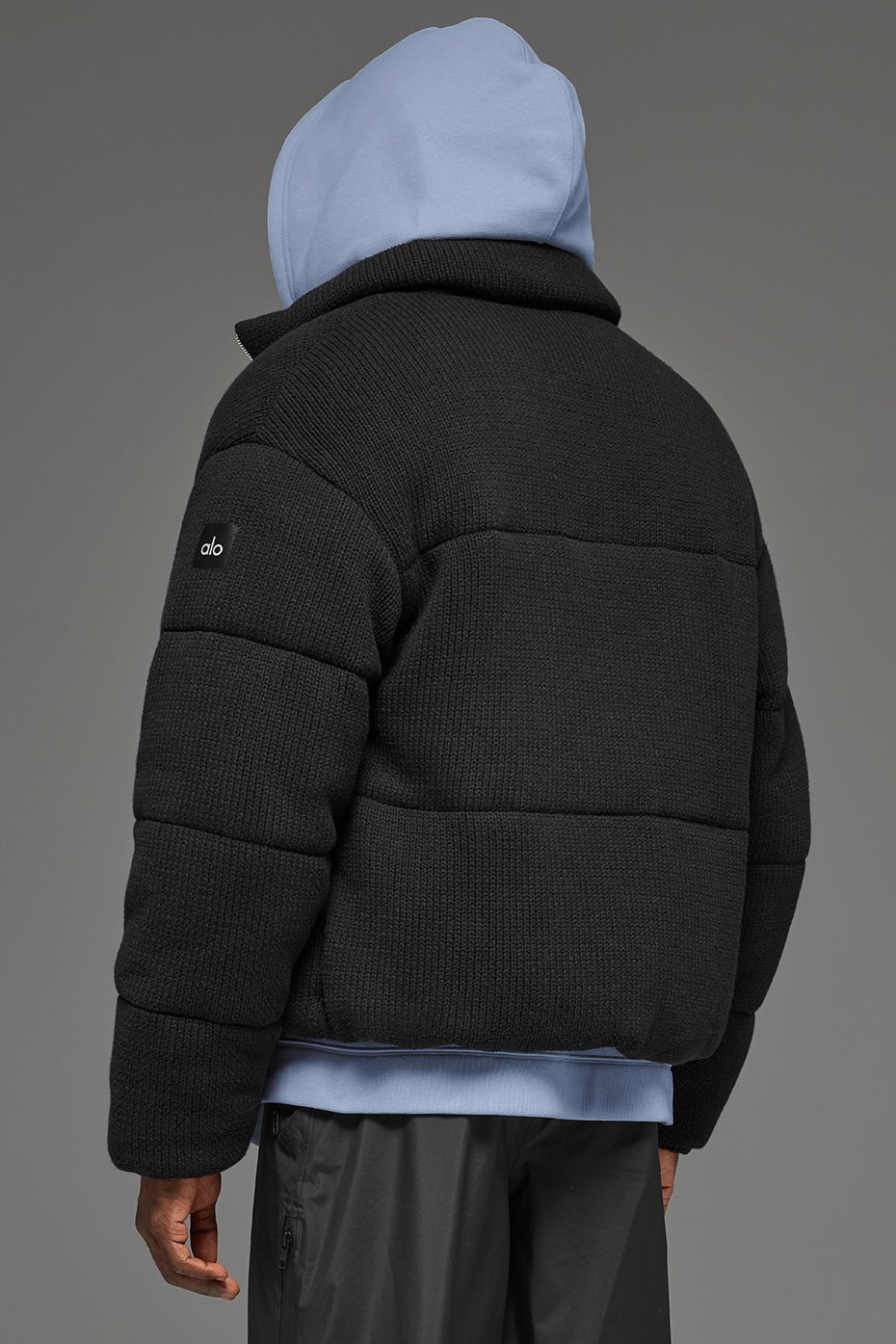 Stage Sweater Puffer - Black