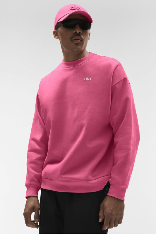 Accolade Crew Neck Pullover - Paradise Pink