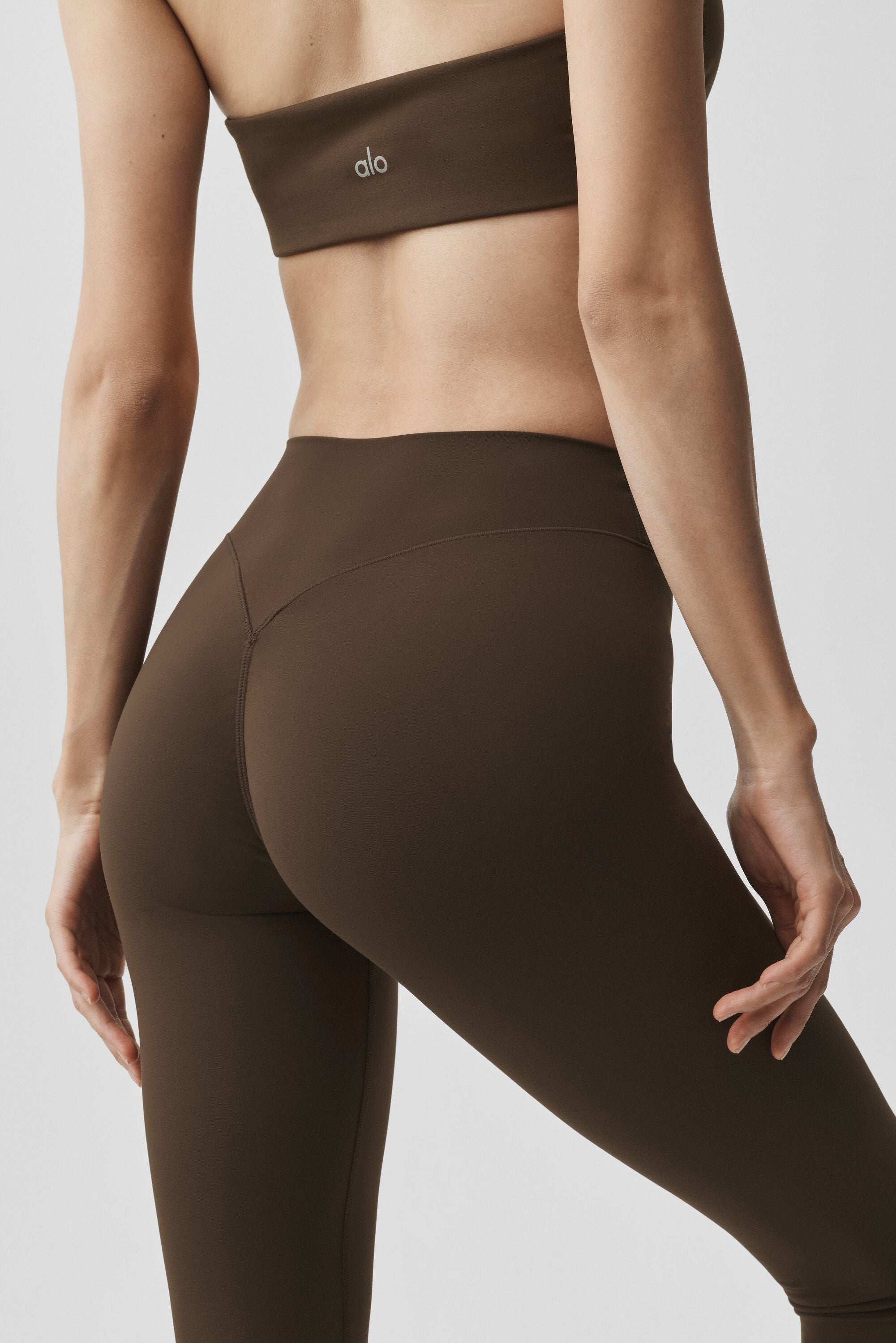 ALO Softsculpt 7/8 Define Legging - Espresso