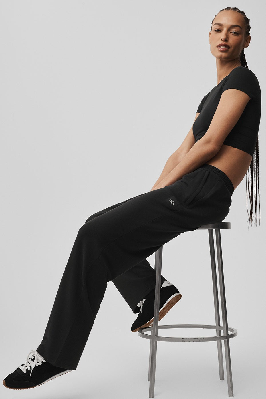 Double Take Straight Leg Pant - Black